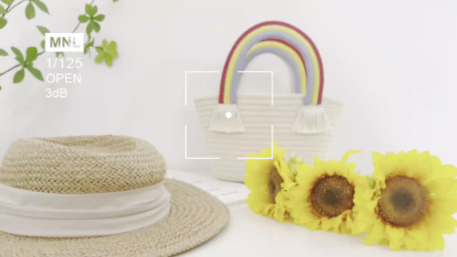 Handgemachte Regenbogen Handtasche