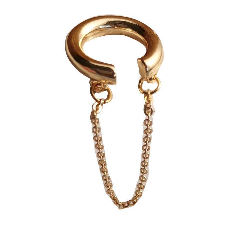 Shaped Ear Clip Chain Style