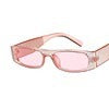 New Fashion Box Sunglasses European and American Trendy Box Sunglasses Network Style Diamond Plated Box Sunglasses