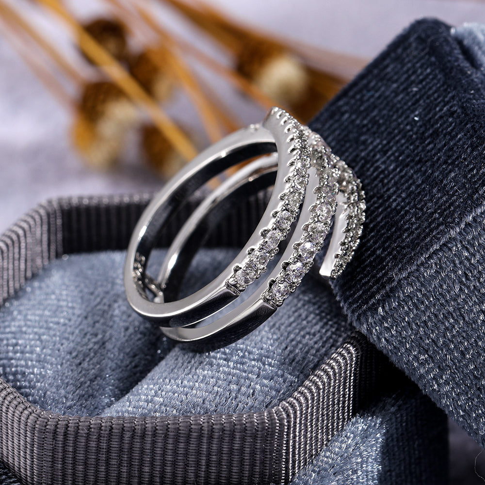 Ladies Fashion Sterling Silver Ring
