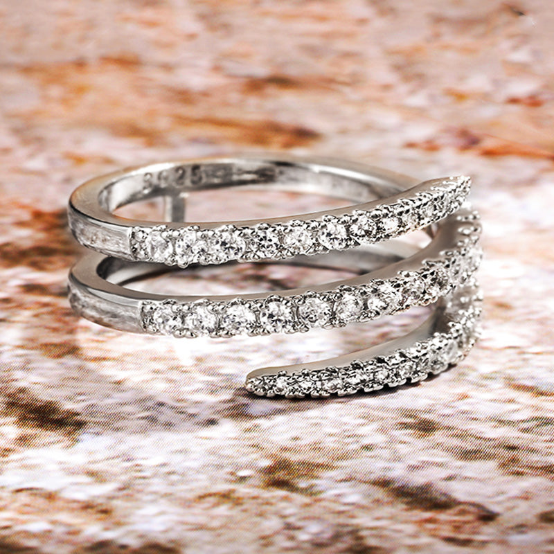 Ladies Fashion Sterling Silver Ring