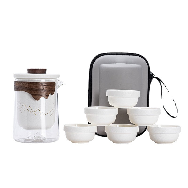 Your tea set for on the go - made of ceramic