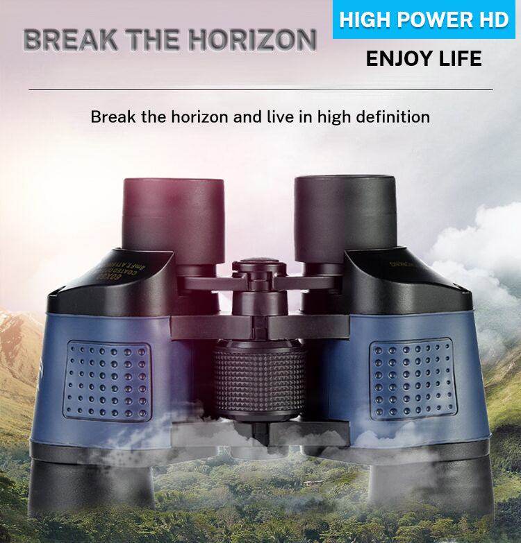 60x60 Telescope High magnification low light night vision red film outdoor Golden Eagle Telescope with label