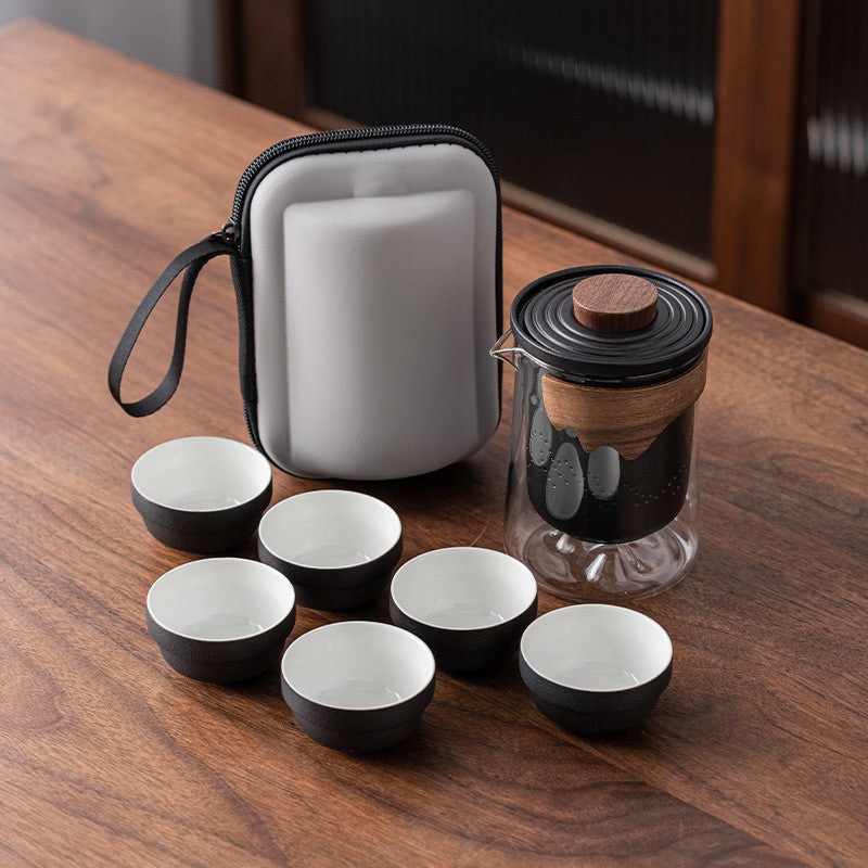 Your tea set for on the go - made of ceramic