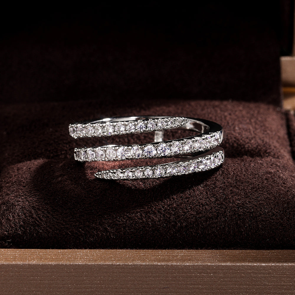 Ladies Fashion Sterling Silver Ring
