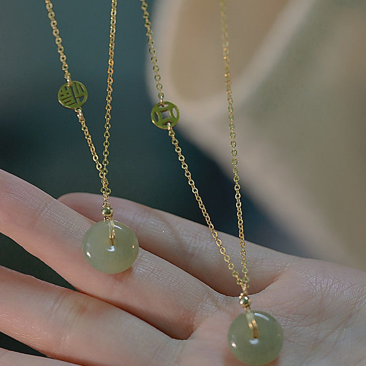 Nufu Brand Collar Chain Summer Light And Luxury Design