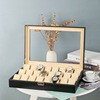 Double Layer Jewelry Box Standard Leather