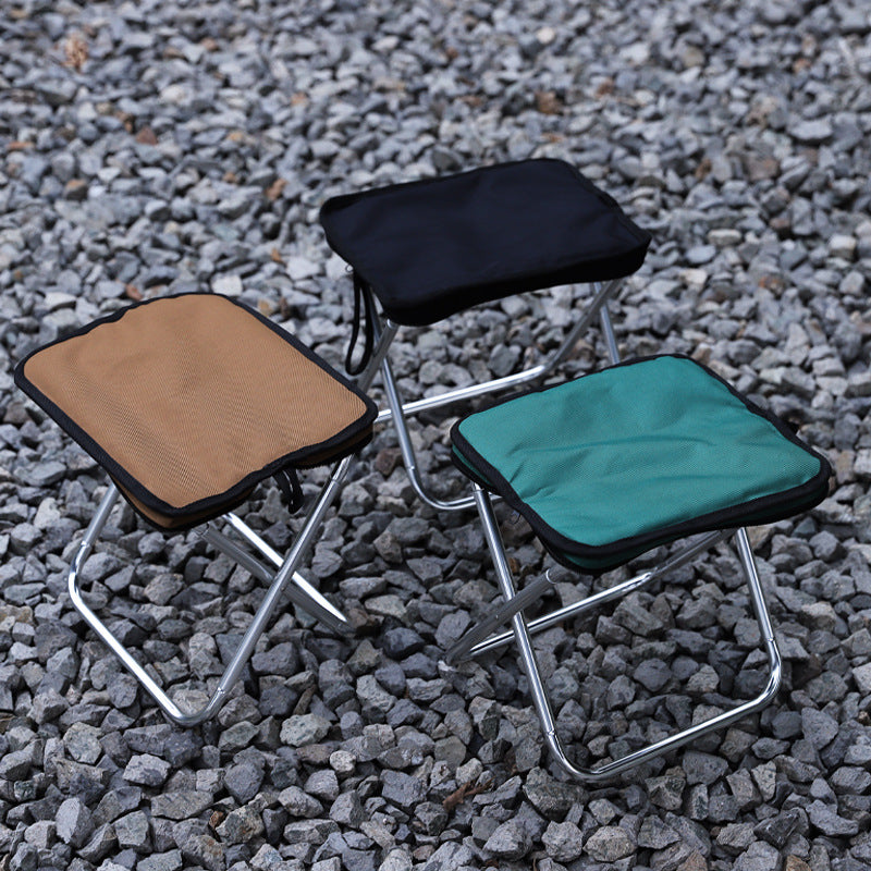 Foldable camping stool