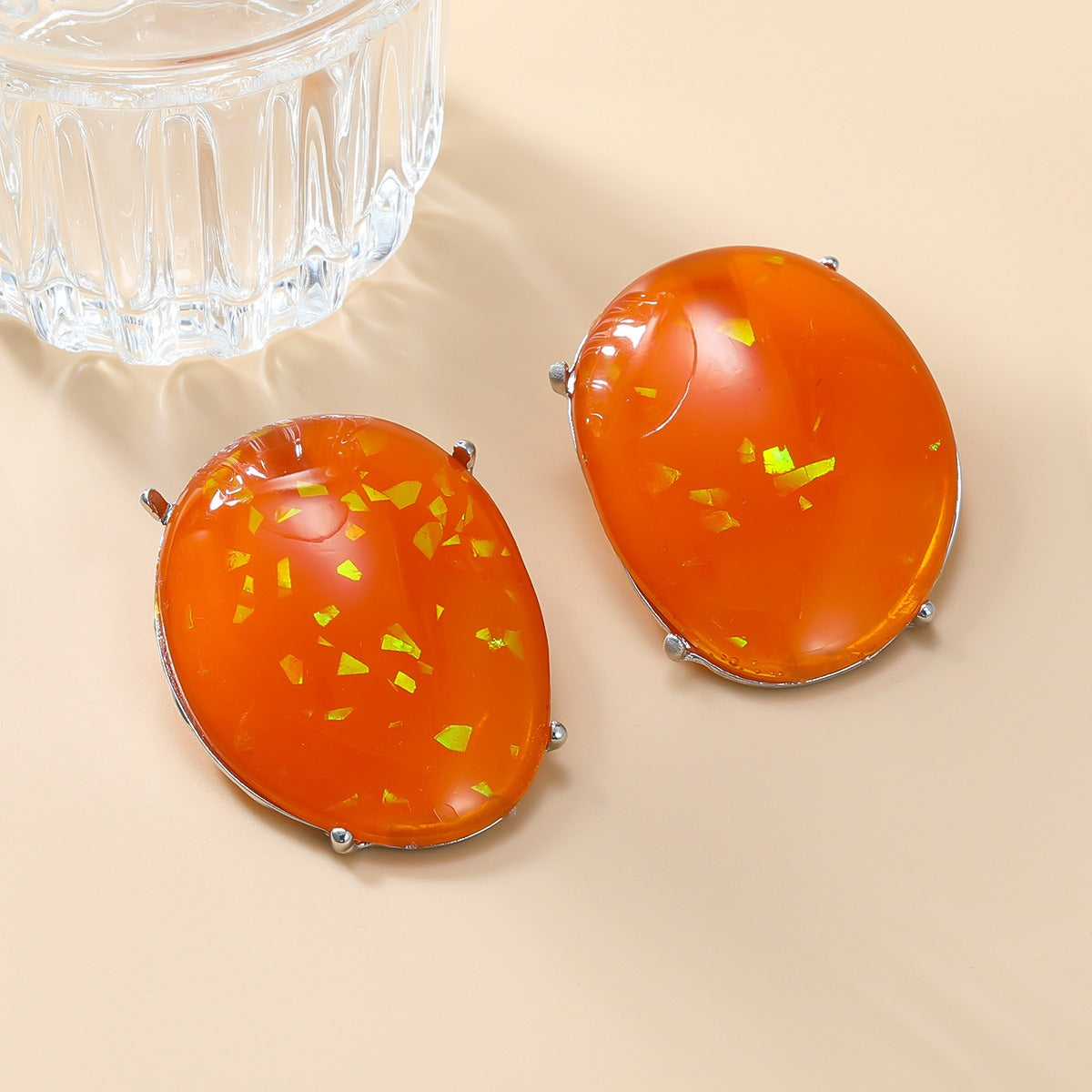 Resin Earrings for Women Fashion Holiday Party Jewelry